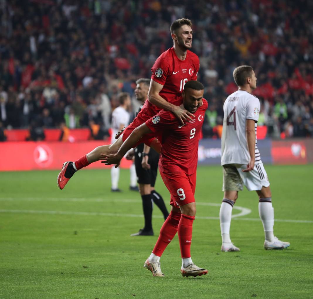 Türkiye - Letonya maçı fotoğrafları 13